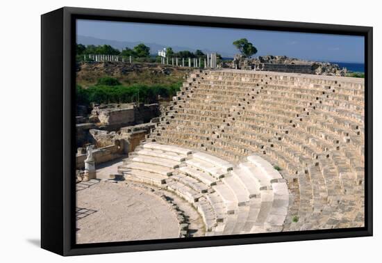 Roman Theatre, Salamis, North Cyprus-Peter Thompson-Framed Premier Image Canvas