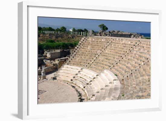 Roman Theatre, Salamis, North Cyprus-Peter Thompson-Framed Photographic Print