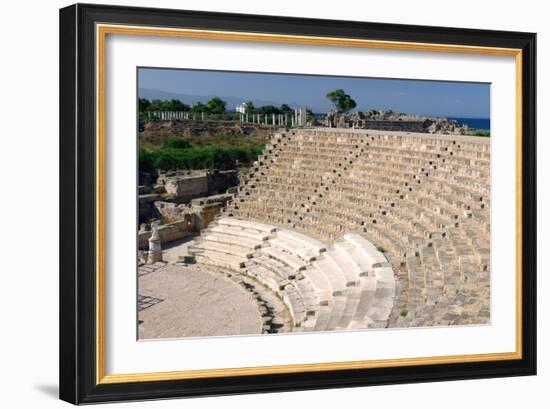 Roman Theatre, Salamis, North Cyprus-Peter Thompson-Framed Photographic Print