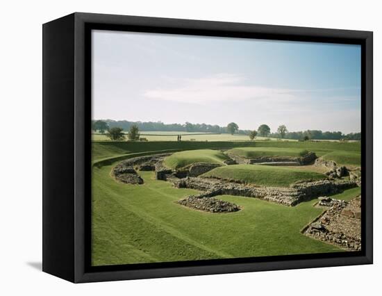 Roman Theatre, St. Albans, Hertfordshire, England, United Kingdom-Adam Woolfitt-Framed Premier Image Canvas