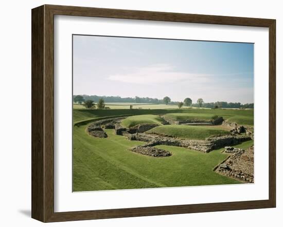 Roman Theatre, St. Albans, Hertfordshire, England, United Kingdom-Adam Woolfitt-Framed Photographic Print
