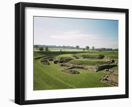 Roman Theatre, St. Albans, Hertfordshire, England, United Kingdom-Adam Woolfitt-Framed Photographic Print