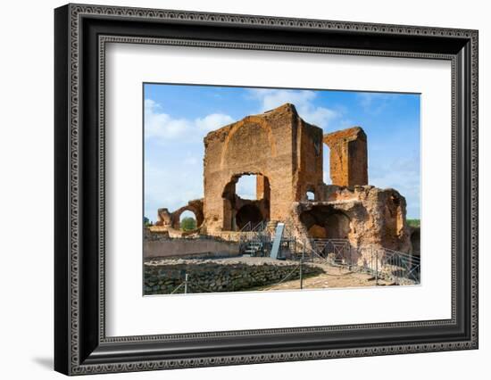 Roman Villa of Quintilii, Appian Way, Rome, Latium (Lazio), Italy, Europe-Nico Tondini-Framed Photographic Print