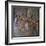 Roman wall-painting of a dinner party. Artist: Unknown-Unknown-Framed Giclee Print