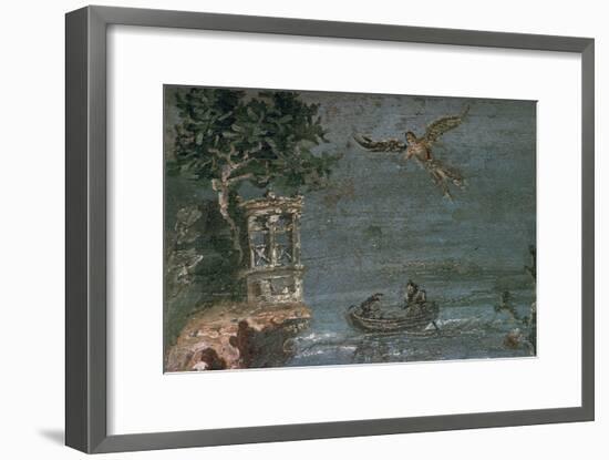 Roman wall-painting of Icarus. Artist: Unknown-Unknown-Framed Giclee Print