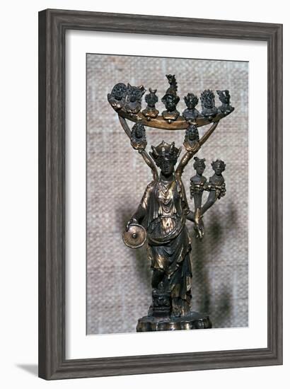 Roman winged tutelary goddess of a city. Artist: Unknown-Unknown-Framed Giclee Print