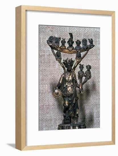 Roman winged tutelary goddess of a city. Artist: Unknown-Unknown-Framed Giclee Print