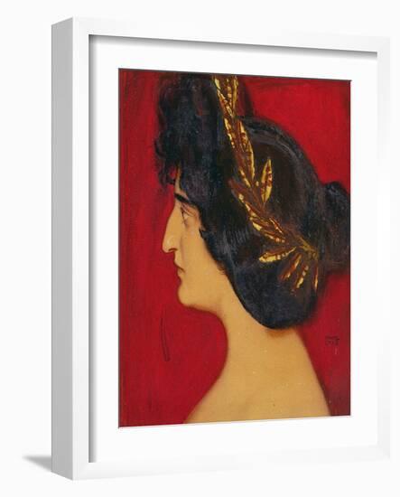 Roman Woman-Franz von Stuck-Framed Giclee Print