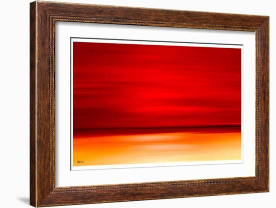 Romance at Sunset-Kenny Primmer-Framed Art Print