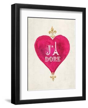 Romance Collection J'Adore-Miyo Amori-Framed Premium Giclee Print