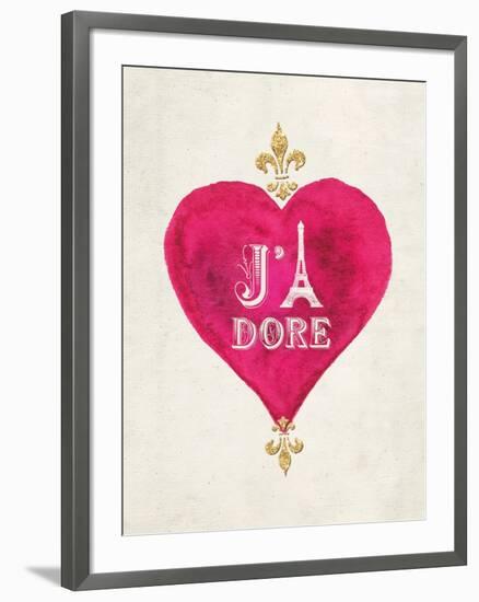 Romance Collection J'Adore-Miyo Amori-Framed Premium Giclee Print