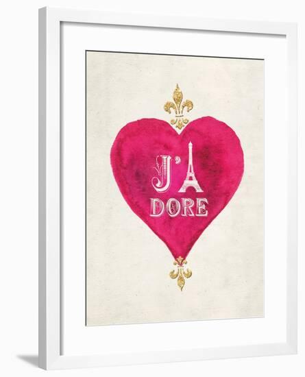 Romance Collection J'Adore-Miyo Amori-Framed Art Print