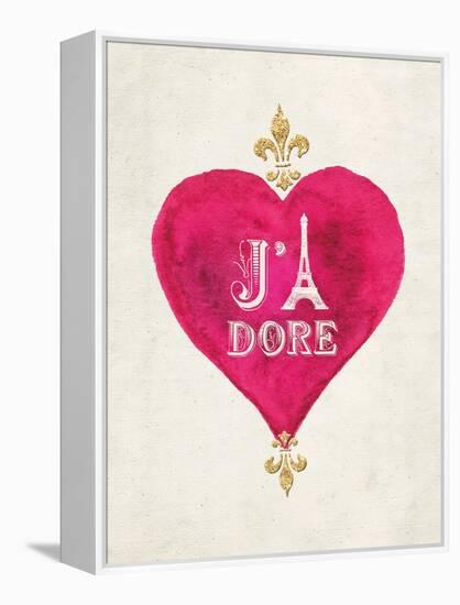 Romance Collection J'Adore-Miyo Amori-Framed Stretched Canvas