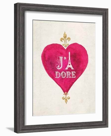 Romance Collection J'Adore-Miyo Amori-Framed Art Print