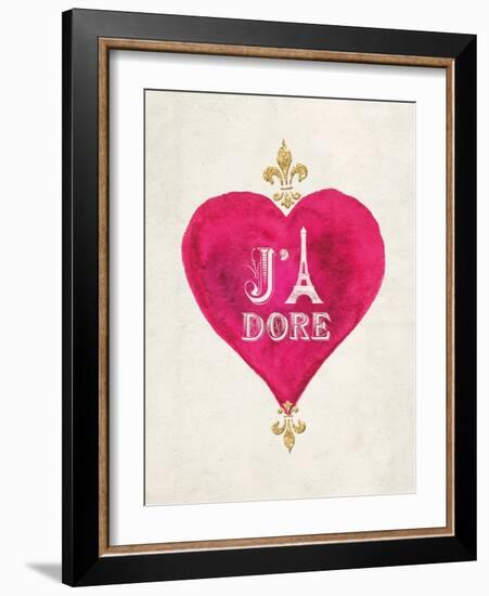 Romance Collection J'Adore-Miyo Amori-Framed Art Print
