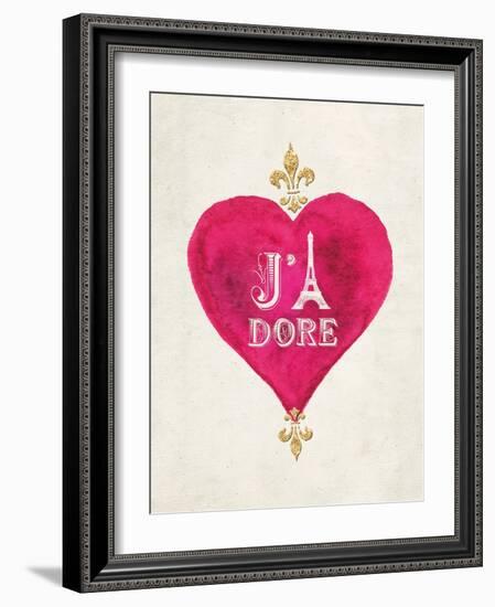 Romance Collection J'Adore-Miyo Amori-Framed Art Print