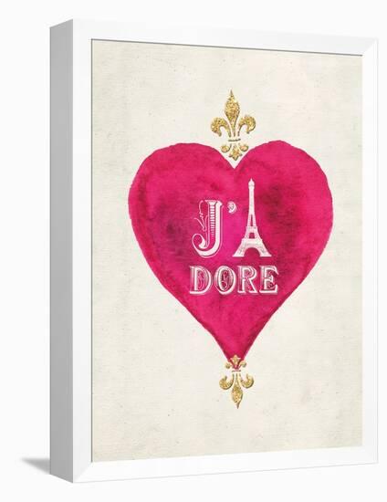 Romance Collection J'Adore-Miyo Amori-Framed Stretched Canvas