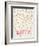 Romance Collection Love-Miyo Amori-Framed Art Print