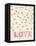 Romance Collection Love-Miyo Amori-Framed Stretched Canvas