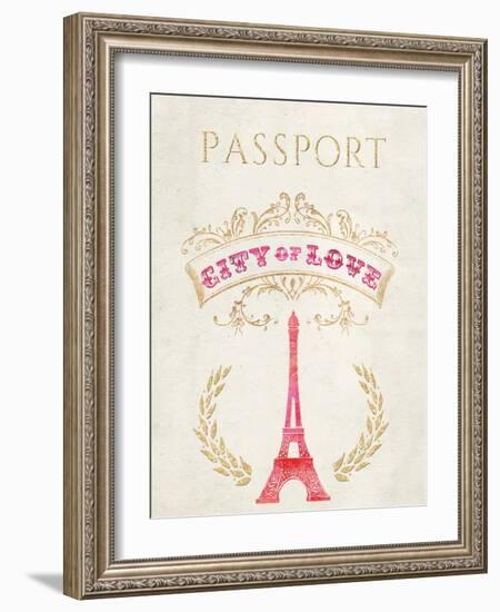 Romance Collection Passport-Miyo Amori-Framed Art Print