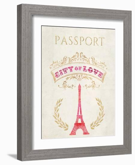 Romance Collection Passport-Miyo Amori-Framed Art Print