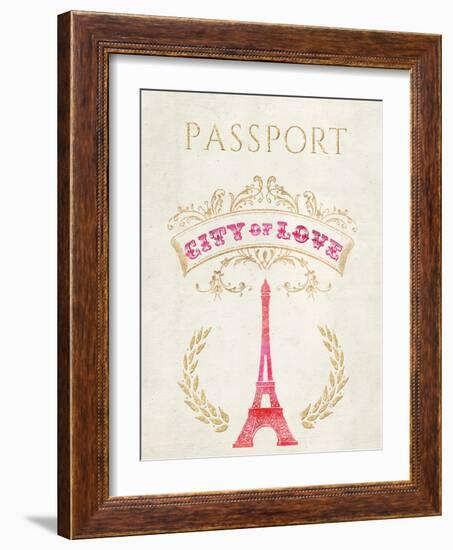 Romance Collection Passport-Miyo Amori-Framed Art Print