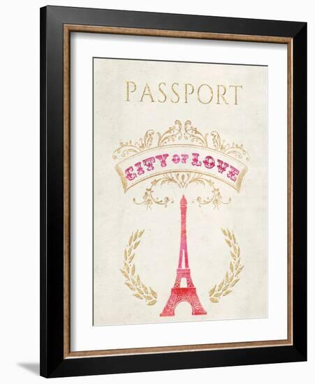 Romance Collection Passport-Miyo Amori-Framed Art Print