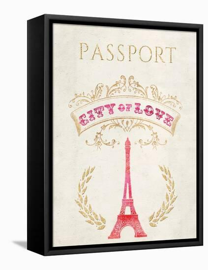 Romance Collection Passport-Miyo Amori-Framed Stretched Canvas