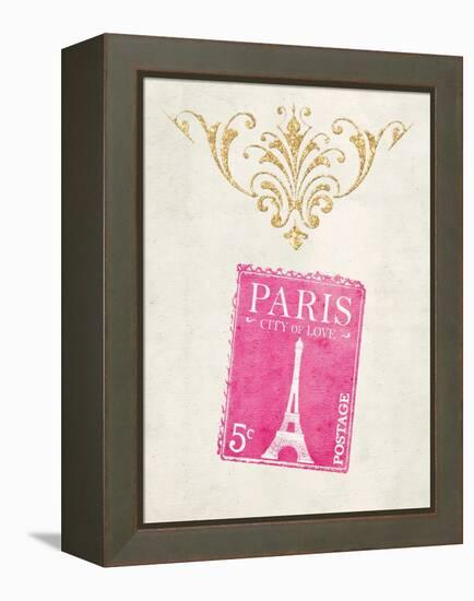 Romance Collection Postage-Miyo Amori-Framed Stretched Canvas