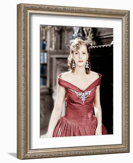 Romance, Greta Garbo, 1930-null-Framed Photo