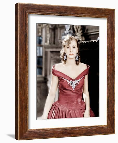 Romance, Greta Garbo, 1930-null-Framed Photo