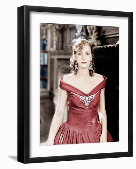 Romance, Greta Garbo, 1930-null-Framed Photo