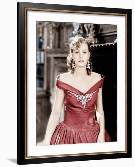 Romance, Greta Garbo, 1930-null-Framed Photo