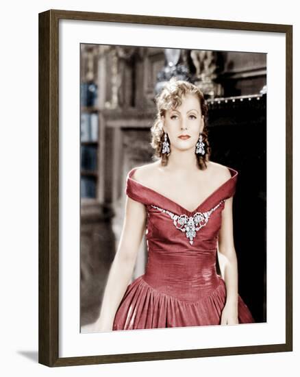 Romance, Greta Garbo, 1930-null-Framed Photo