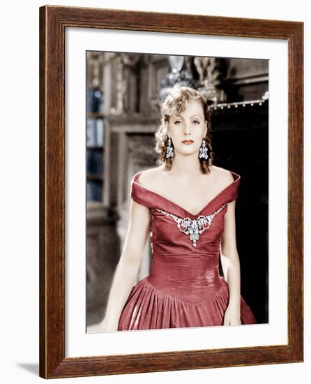 Romance, Greta Garbo, 1930-null-Framed Photo