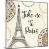 Romance in Paris I-Veronique Charron-Mounted Art Print