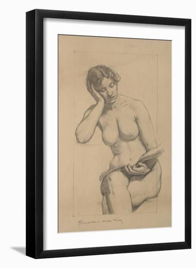 Romance - Nude Study-Kenyon Cox-Framed Giclee Print