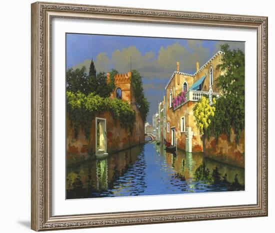 Romance of Venice-Lucio Sollazzi-Framed Giclee Print