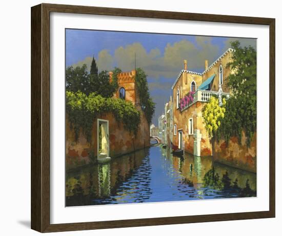 Romance of Venice-Lucio Sollazzi-Framed Giclee Print