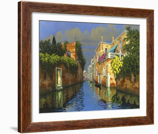 Romance of Venice-Lucio Sollazzi-Framed Giclee Print