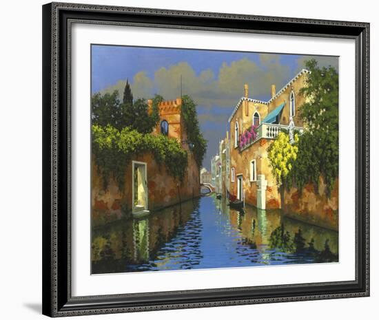 Romance of Venice-Lucio Sollazzi-Framed Giclee Print