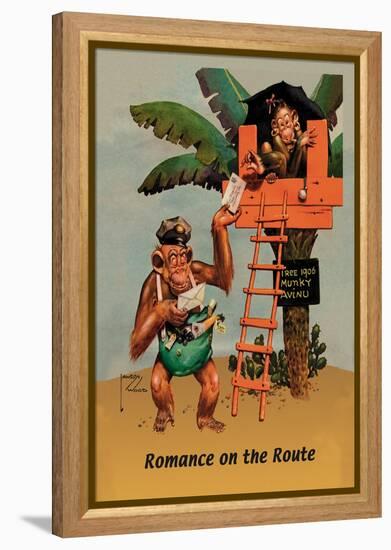 Romance on the Route-Lawson Wood-Framed Stretched Canvas