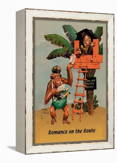 Romance on the Route-Lawson Wood-Framed Stretched Canvas