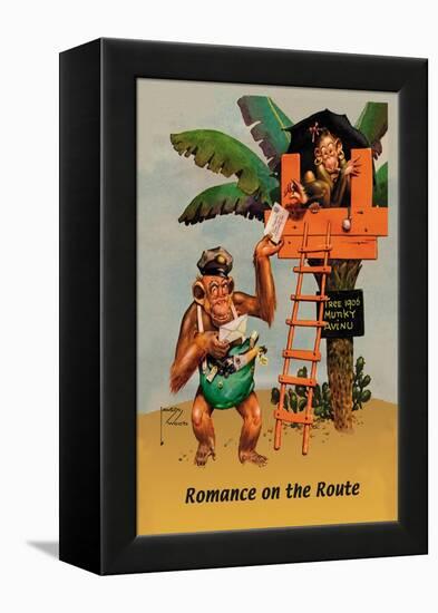 Romance on the Route-Lawson Wood-Framed Stretched Canvas