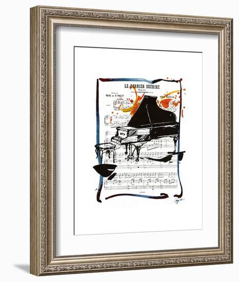 Romance-Cyril Réguerre -Framed Art Print