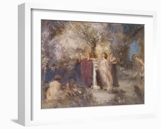 Romance-John Brett-Framed Giclee Print