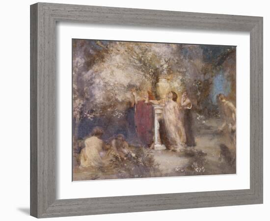 Romance-John Brett-Framed Giclee Print