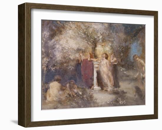 Romance-John Brett-Framed Giclee Print