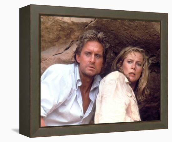 Romancing the Stone (1984)-null-Framed Stretched Canvas