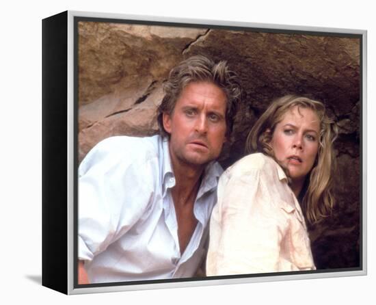 Romancing the Stone (1984)-null-Framed Stretched Canvas